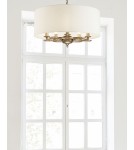 Żyrandole z abażurem - Maytoni Anna 5xE14 40W wisząca H007PL-05G złoty antyczny - product 2