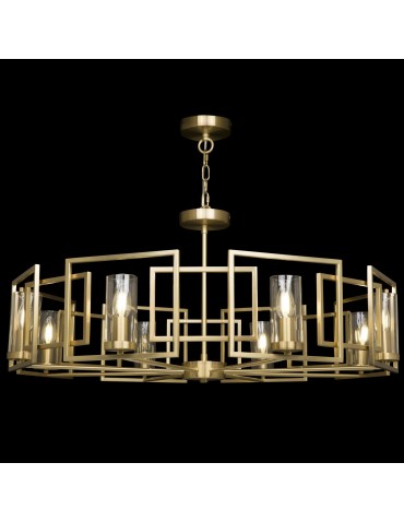 Maytoni Bowi 8xE14 40W wisząca H009PL-08G złoty