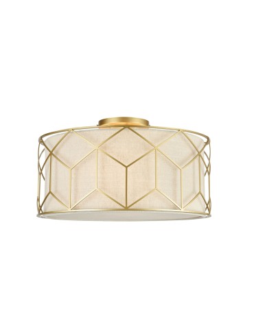 Maytoni Messina 3xE27 60W sufitowa H223-PL-03-G złoty