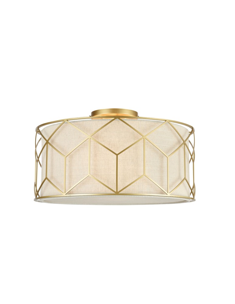 Maytoni Messina 3xE27 60W sufitowa H223-PL-03-G złoty Maytoni Messina 3xE27 60W sufitowa H223-PL-03-G złoty