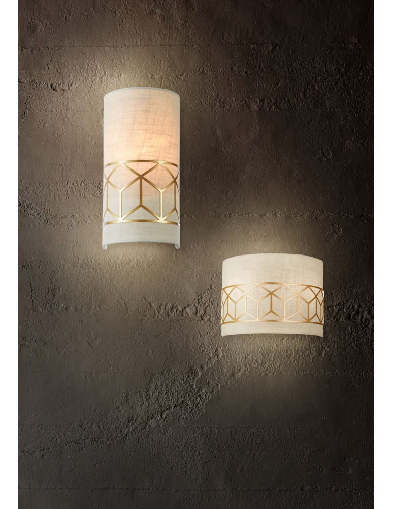 Kinkiety - Maytoni Messina 1xE14 40W kinkiet H223-WL-01-G złoty - product kolory-swiatla.pl 3