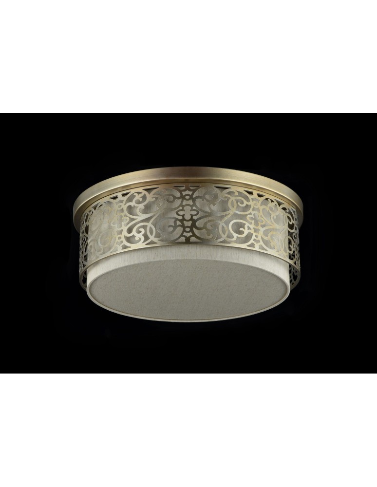 Lampy sufitowe retro - Maytoni Venera 5xE27 60W sufitowa H260-05-N mosiądz - product kolory-swiatla.pl 3