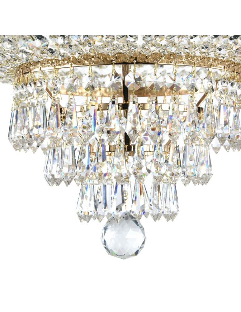 Maytoni Palace 18xE27 60W żyrandol DIA890-CL-18-G złoty antyczny Maytoni Palace 18xE27 60W żyrandol DIA890-CL-18-G złoty antyczny