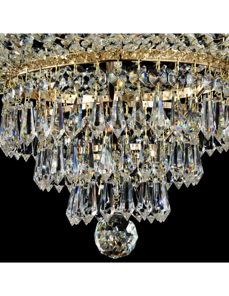 Maytoni Palace 18xE27 60W żyrandol DIA890-CL-18-G złoty antyczny Maytoni Palace 18xE27 60W żyrandol DIA890-CL-18-G złoty antyczny