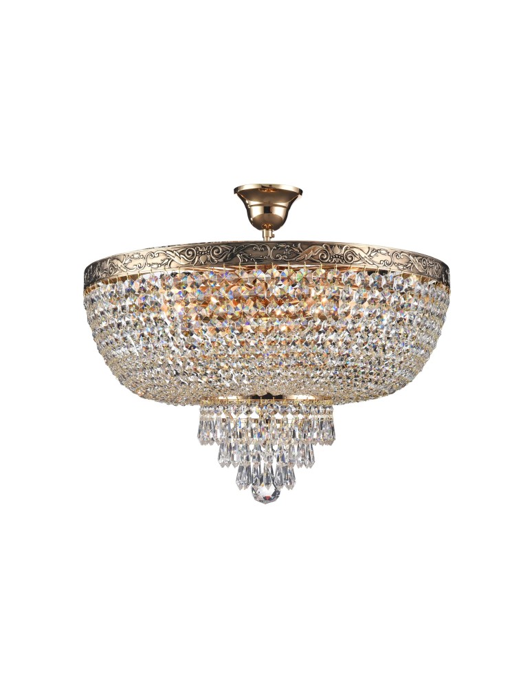 Maytoni Palace 6xE27 60W żyrandol DIA890-CL-06-G złoty antyczny