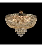 Lampy sufitowe z kryształami - Maytoni Palace 6xE27 60W żyrandol DIA890-CL-06-G złoty antyczny - product 2