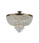 Lampy sufitowe z kryształami - Maytoni Palace 6xE27 60W żyrandol DIA890-CL-06-G złoty antyczny - product 5