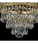Lampy sufitowe z kryształami - Maytoni Palace 6xE27 60W żyrandol DIA890-CL-06-G złoty antyczny - product 7