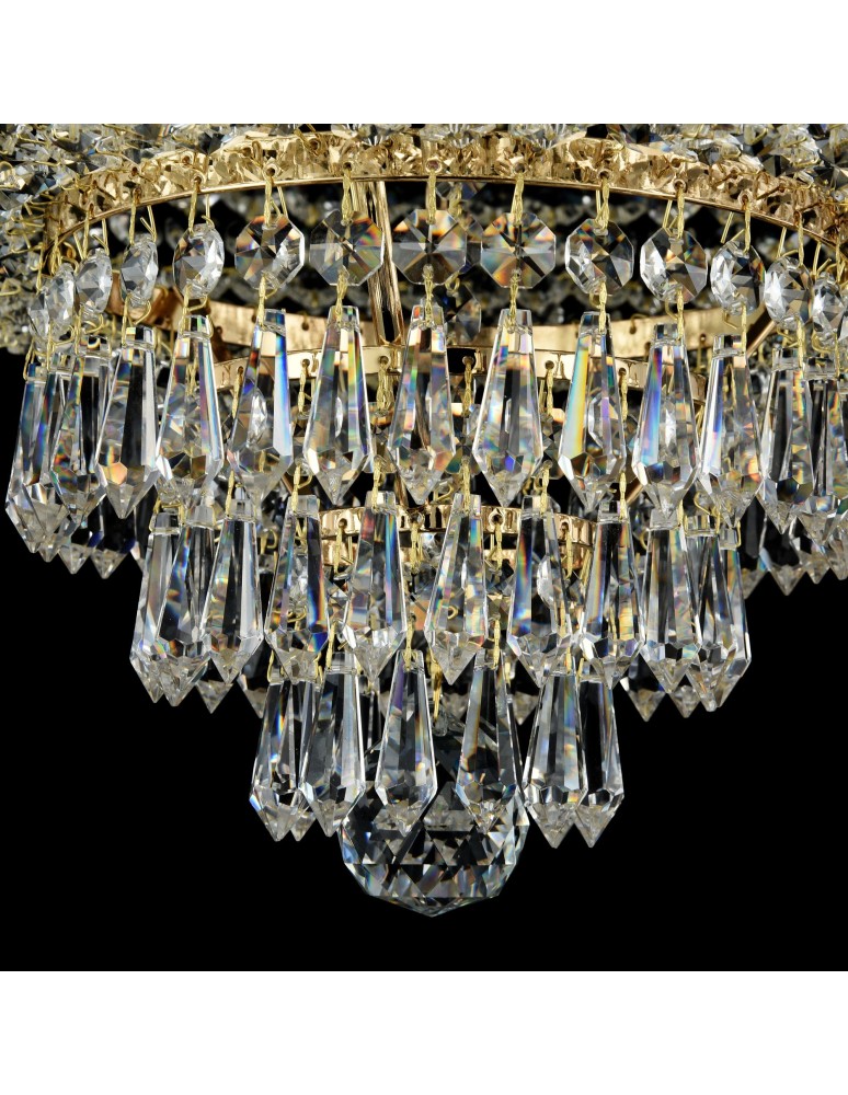 Maytoni Palace 6xE27 60W żyrandol DIA890-CL-06-G złoty antyczny