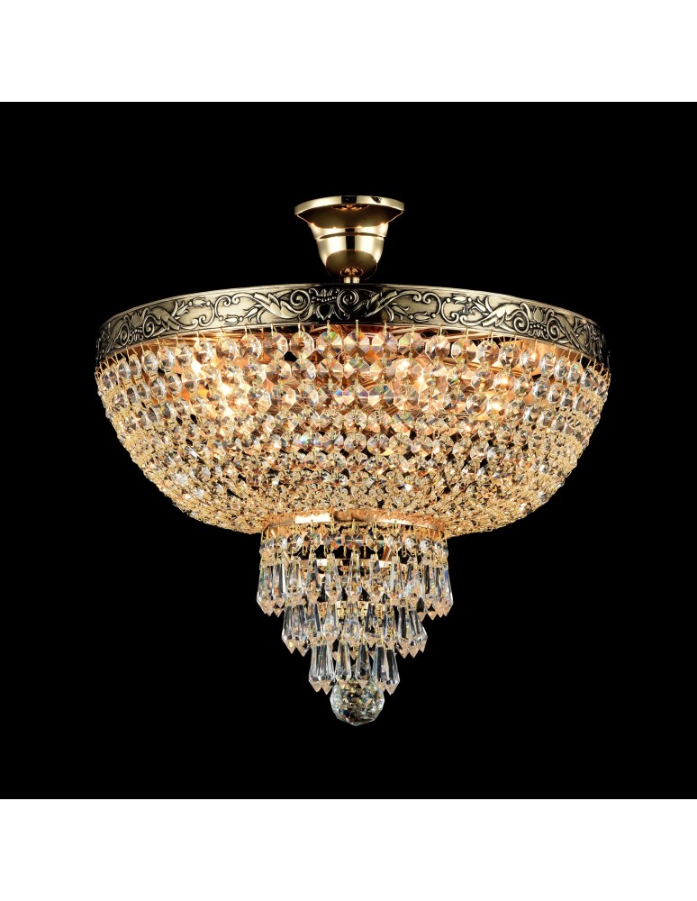 Maytoni Palace 5xE27 60W żyrandol DIA890-CL-05-G złoty antyczny