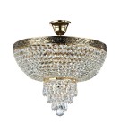 Lampy sufitowe z kryształami - Maytoni Palace 5xE27 60W żyrandol DIA890-CL-05-G złoty antyczny - product 4