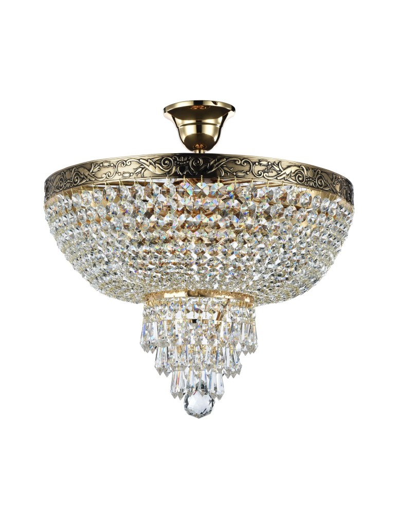 Maytoni Palace 5xE27 60W żyrandol DIA890-CL-05-G złoty antyczny