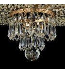 Lampy sufitowe z kryształami - Maytoni Palace 5xE27 60W żyrandol DIA890-CL-05-G złoty antyczny - product 6