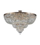 Lampy sufitowe z kryształami - Maytoni Palace 14xE27 60W żyrandol DIA891-CL-14-G złoty antyczny - product 5