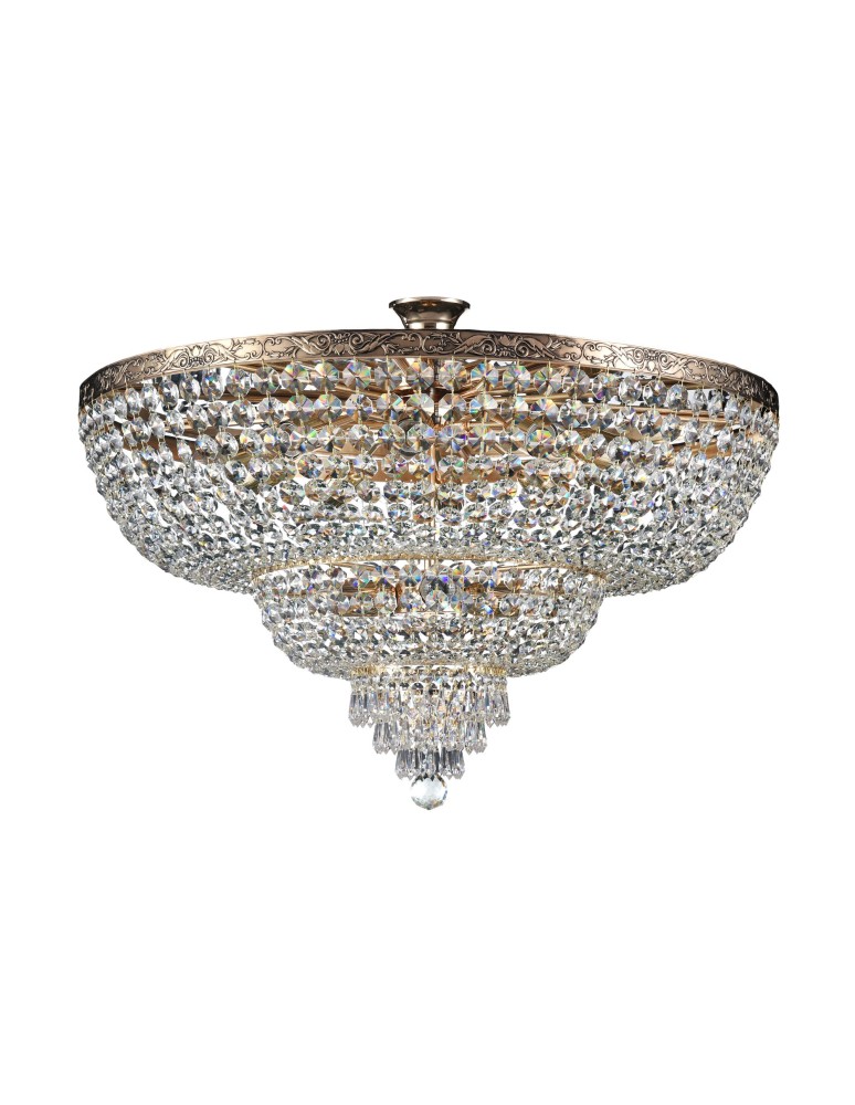 Maytoni Palace 14xE27 60W żyrandol DIA891-CL-14-G złoty antyczny