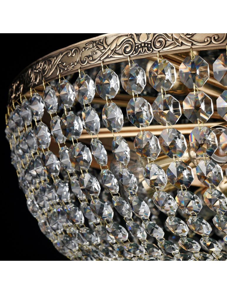 Maytoni Palace 14xE27 60W żyrandol DIA891-CL-14-G złoty antyczny