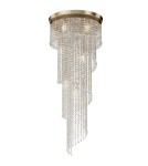Maytoni Cascade 12xE14 60W żyrandol DIA522-CL-12-G złoty antyczny Maytoni Cascade 12xE14 60W żyrandol DIA522-CL-12-G złoty antyczny