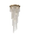 Maytoni Cascade 12xE14 60W żyrandol DIA522-CL-12-G złoty antyczny