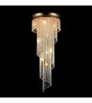 Maytoni Cascade 12xE14 60W żyrandol DIA522-CL-12-G złoty antyczny Maytoni Cascade 12xE14 60W żyrandol DIA522-CL-12-G złoty antyczny