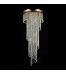 Maytoni Cascade 12xE14 60W żyrandol DIA522-CL-12-G złoty antyczny Maytoni Cascade 12xE14 60W żyrandol DIA522-CL-12-G złoty antyczny