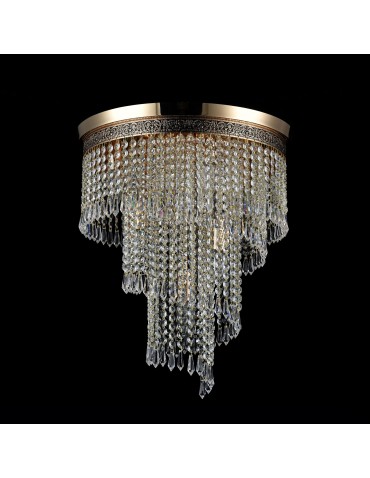 Maytoni Cascade 7xE14 60W żyrandol DIA522-CL-07-G złoty