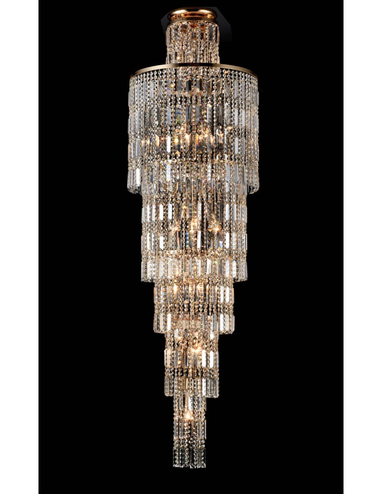 Maytoni Niagara 16xE14 60W żyrandol DIA003-PT50-G złoty Maytoni Niagara 16xE14 60W żyrandol DIA003-PT50-G złoty