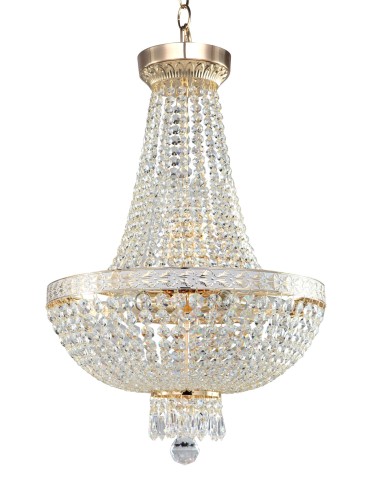 Maytoni Bella 6xE14 60W żyrandol DIA750-TT40-WG złoty