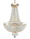 Maytoni Bella 6xE14 60W żyrandol DIA750-TT40-WG złoty