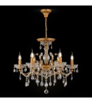 Żyrandole świecznikowe - Maytoni Sevilla 6xE14 60W żyrandol DIA004-06-G złoty - product 2