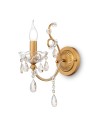 Maytoni Sevilla 1xE14 60W kinkiet DIA004-01-G złoty
