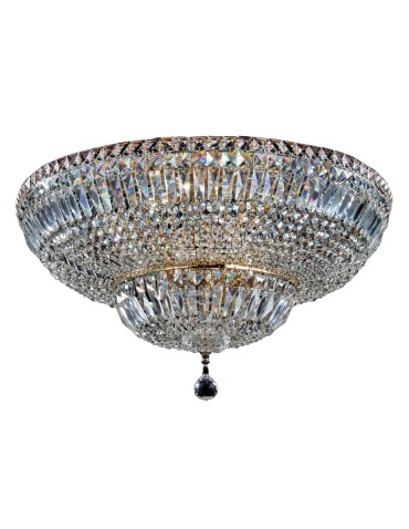 Maytoni Basfor 16xE14 60W żyrandol DIA100-CL-16-G złoty antyczny