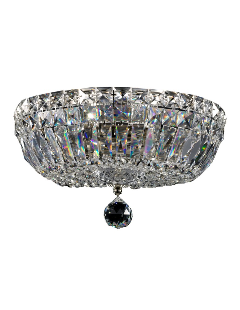 Maytoni Basfor 3xE14 60W żyrandol DIA100-CL-03-N nikiel antyczny