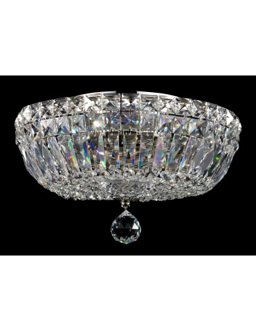 Maytoni Basfor 3xE14 60W żyrandol DIA100-CL-03-N nikiel antyczny - produkt 2