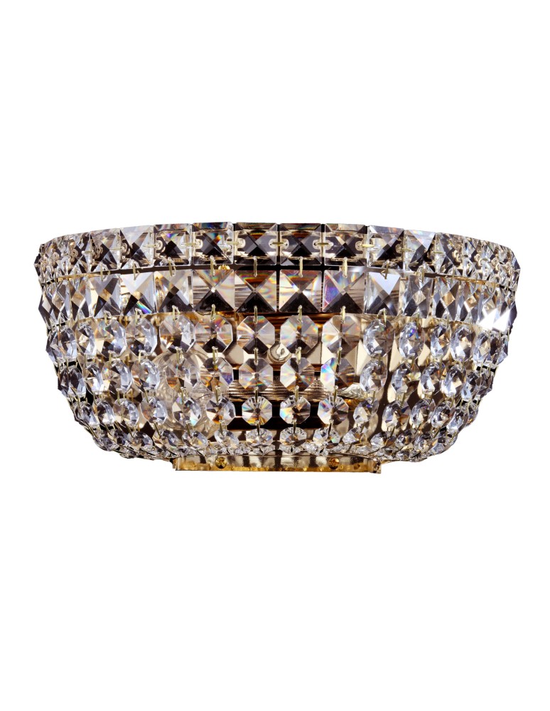 Maytoni Basfor 2xE14 60W kinkiet DIA100-WL-02-G złoty antyczny