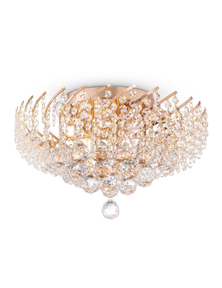 Maytoni Karolina 6xE14 40W żyrandol DIA120-06-G złoty Maytoni Karolina 6xE14 40W żyrandol DIA120-06-G złoty