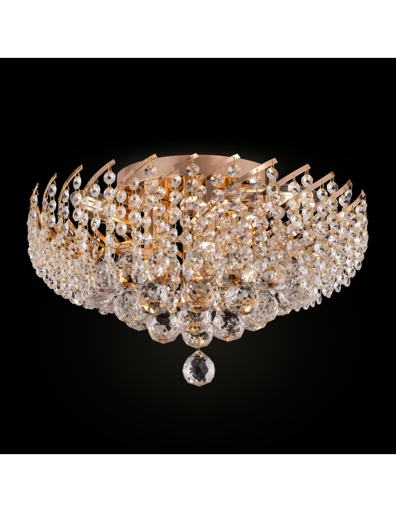 Maytoni Karolina 6xE14 40W żyrandol DIA120-06-G złoty Maytoni Karolina 6xE14 40W żyrandol DIA120-06-G złoty