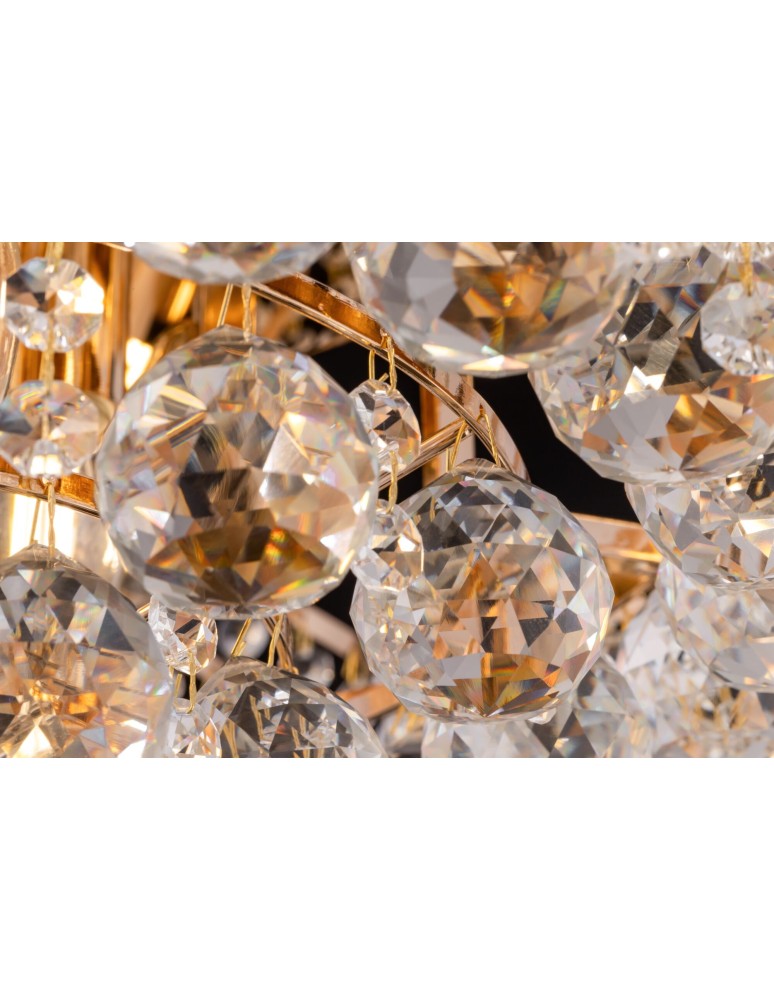 Maytoni Karolina 6xE14 40W żyrandol DIA120-06-G złoty Maytoni Karolina 6xE14 40W żyrandol DIA120-06-G złoty