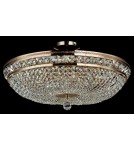 Lampy sufitowe z kryształami - Maytoni Ottilia 12xE14 60W żyrandol DIA700-CL-12-G złoty - product 2