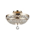 Lampy sufitowe - Maytoni Ottilia 3xE14 60W żyrandol DIA700-CL-03-G złoty - product 1