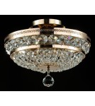 Lampy sufitowe - Maytoni Ottilia 3xE14 60W żyrandol DIA700-CL-03-G złoty - product 2