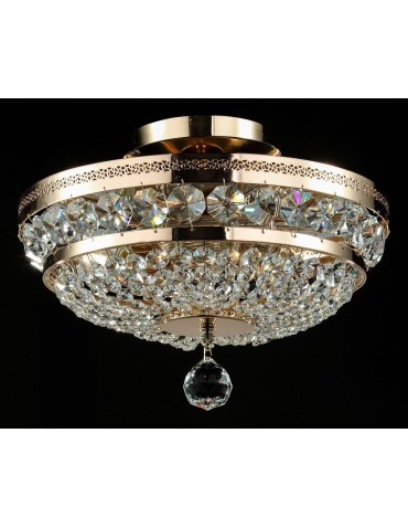 Maytoni Ottilia 3xE14 60W żyrandol DIA700-CL-03-G złoty - produkt 2