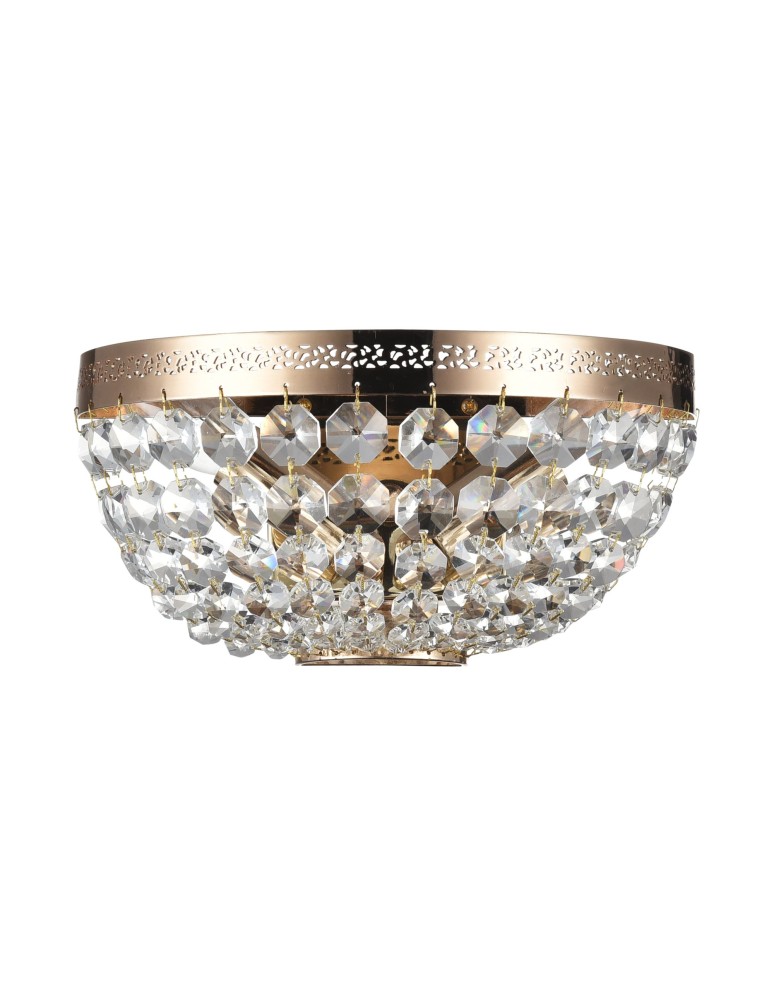 Maytoni Ottilia 2xE14 60W kinkiet DIA700-WL-02-G złoty