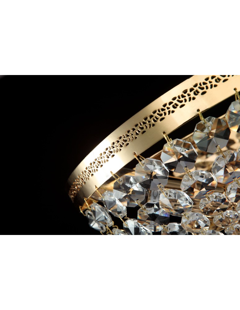 Kinkiety glamour - Maytoni Ottilia 2xE14 60W kinkiet DIA700-WL-02-G złoty - product kolory-swiatla.pl 3