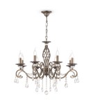 Żyrandole świecznikowe - Maytoni Grace 8xE14 60W żyrandol RC247-PL-08-R mosiądz - product 1