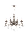 Maytoni Grace 8xE14 60W żyrandol RC247-PL-08-R mosiądz
