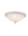 Maytoni Pascal 3xE27 40W sufitowa C908-CL-03-W biały oraz złoty