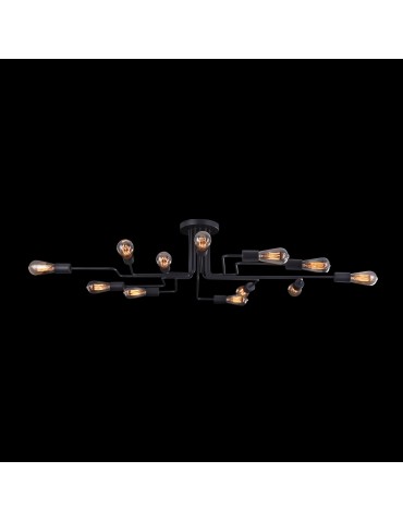 Maytoni Gilbert 12xE27 60W sufitowa T532CL-12B czarny - produkt 2