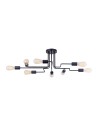 Maytoni Gilbert 8xE27 60W sufitowa T532CL-08B czarny