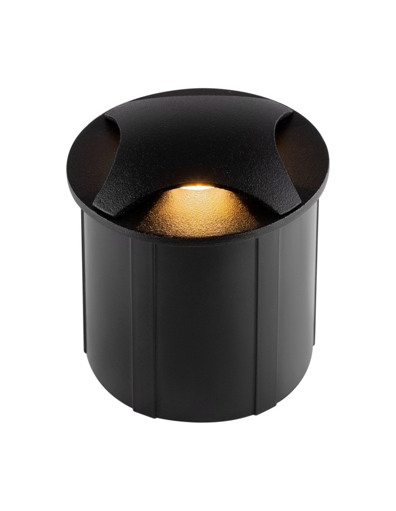 Lampy najazdowe i gruntowe - Maytoni Biscotti Downlight LED 3W 3000K 60lm Czarny  O036-L3B3K - product kolory-swiatla.pl 2