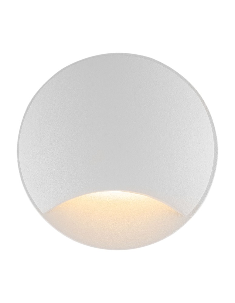 Lampy najazdowe i gruntowe - Maytoni Biscotti Downlight LED 3W 3000K 30lm Biały  O035-L3W3K - product kolory-swiatla.pl 2